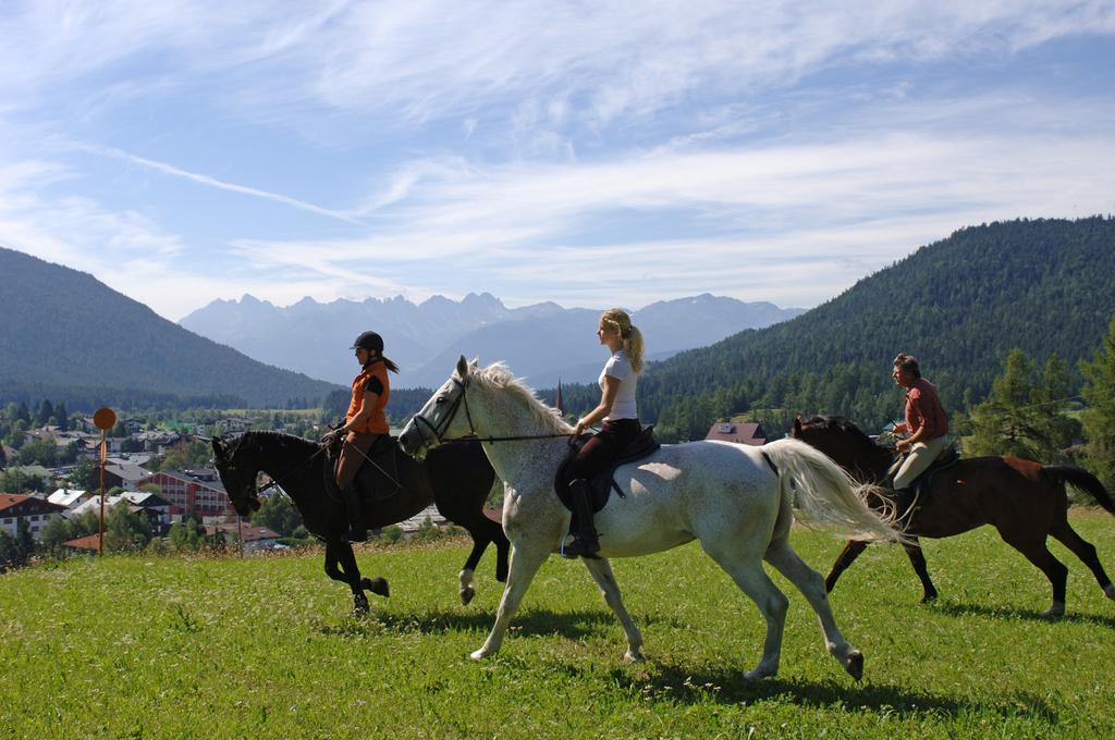 Landhaus Am Golfplatz Seefeld in Tirol Kültér fotó