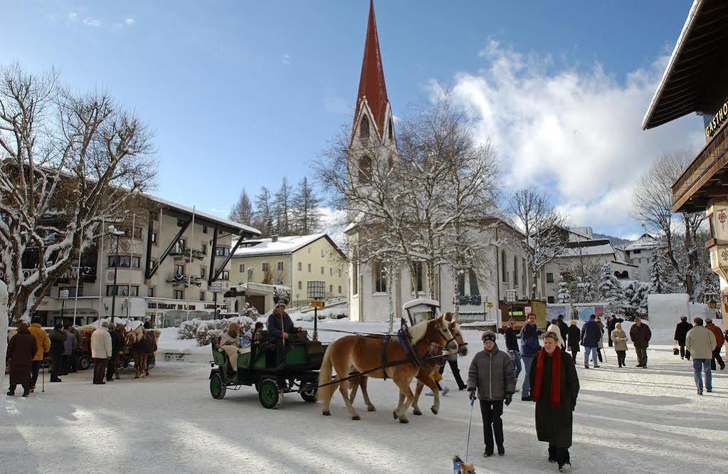 Landhaus Am Golfplatz Seefeld in Tirol Kültér fotó
